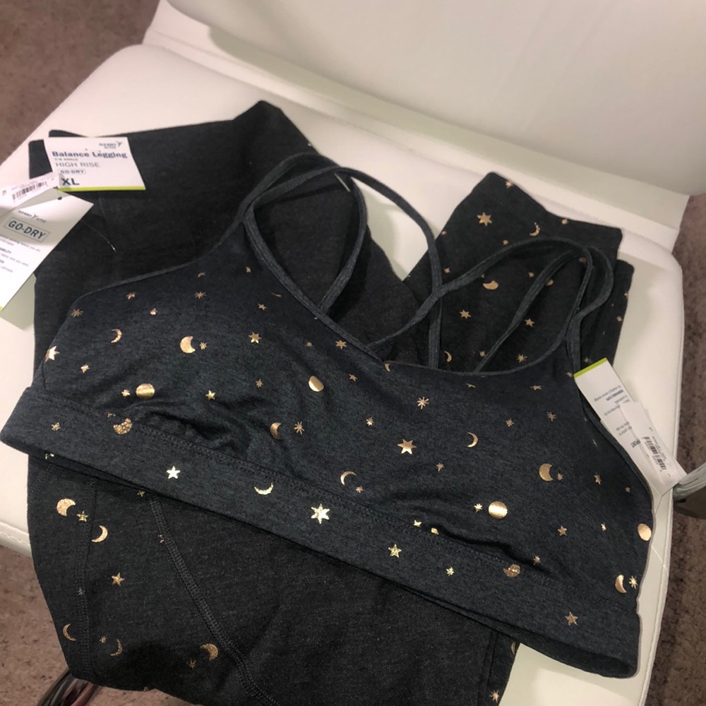 Moon and star workout set